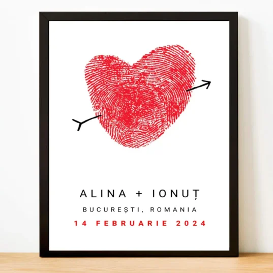 Tablou personalizat / Canvas amprente