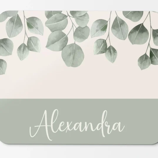Mouse pad personalizat Frunze de eucalipt