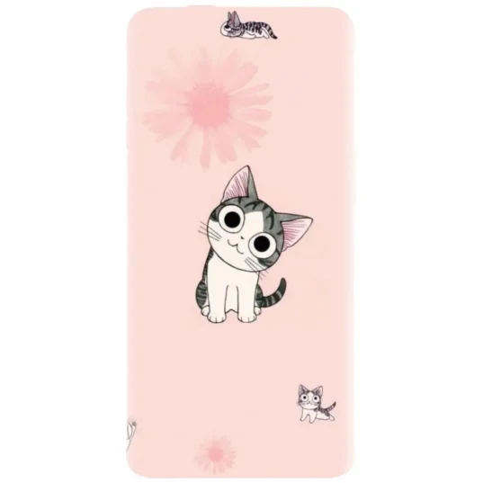 Husa din silicon - model Cute cat