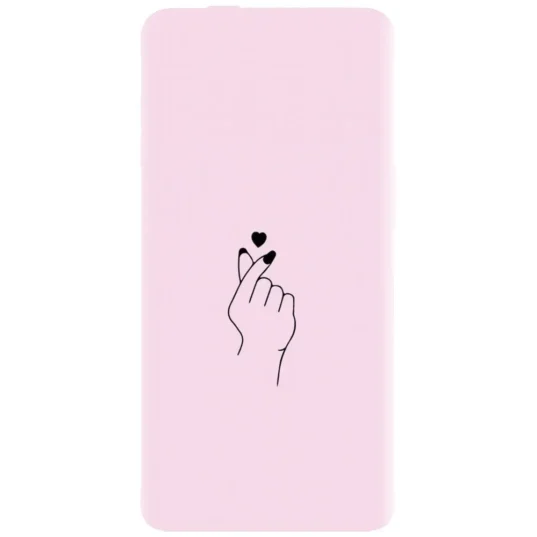 Husa din silicon - model Simple Love