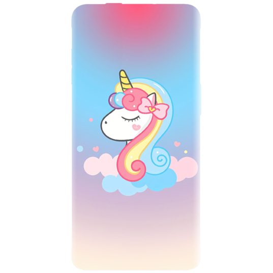husa cu unicorni