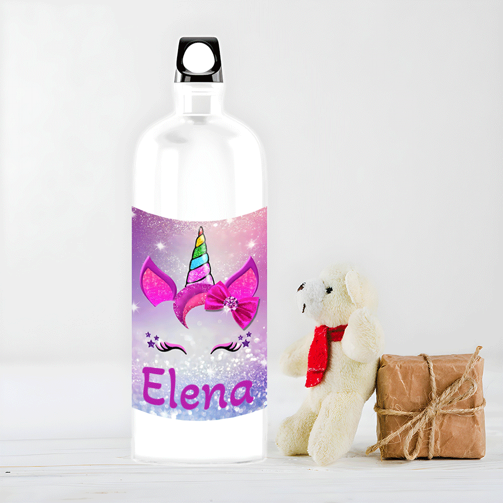 Sticla de apa cu Unicorni