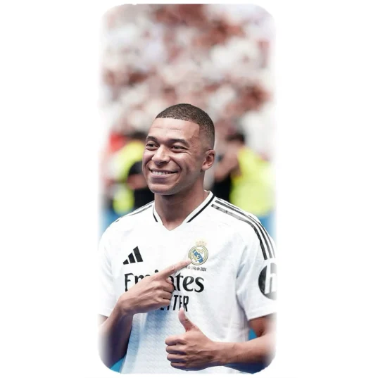 Husa cu Kylian Mbappé - Real Madrid