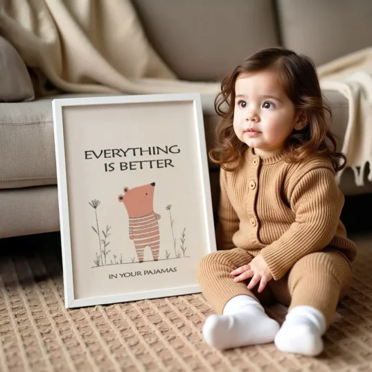 tablou motivational pentru camera copilului