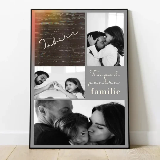 Tablou personalizat Timpul pentru familie