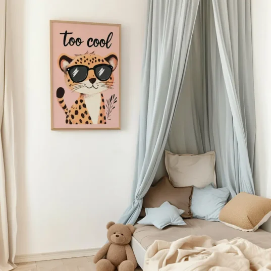 tablou motivational pentru camera copilului