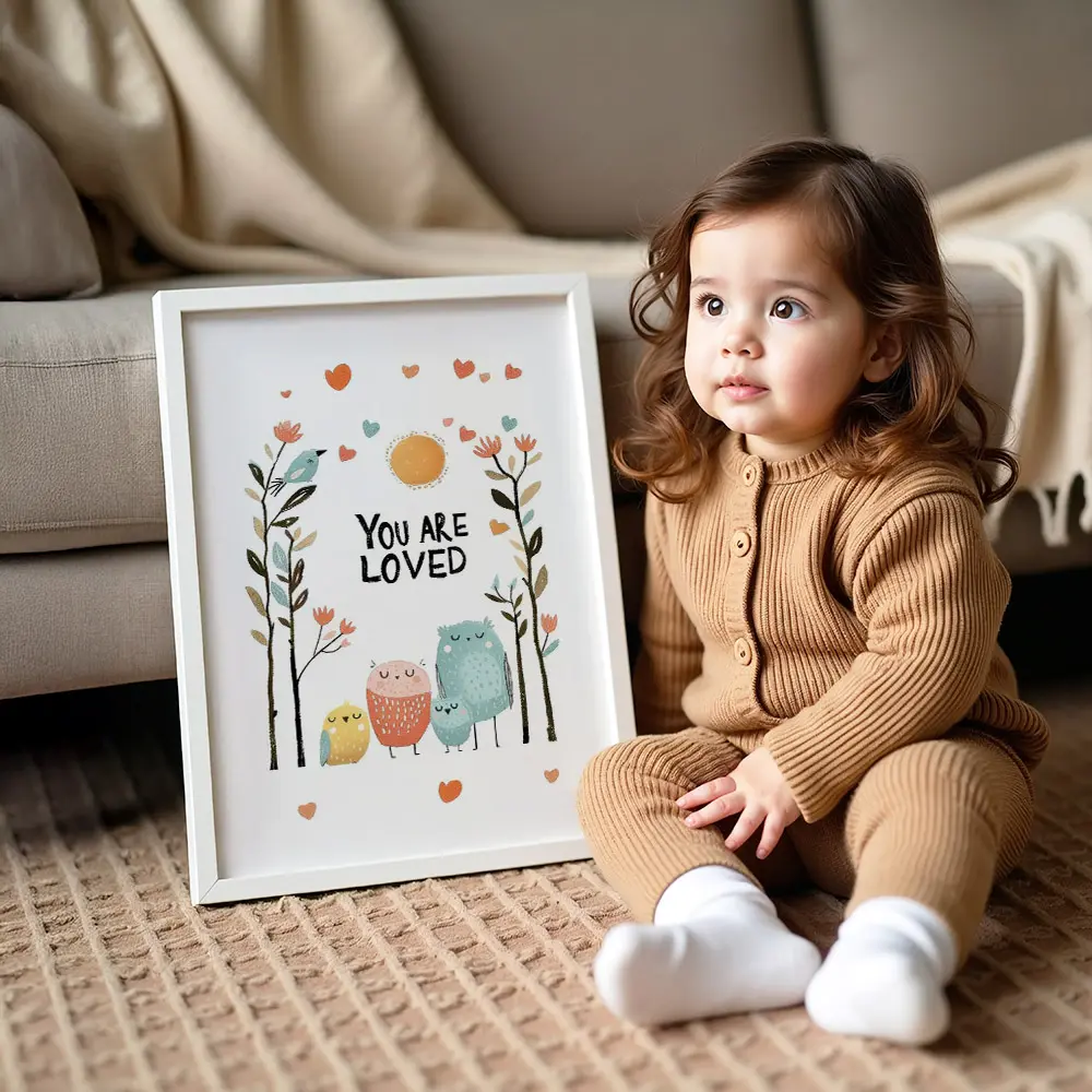 tablou motivational pentru camera copilului