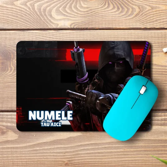 Mouse pad Call of Duty Warzone x Black Ops 6 personalizat cu numele tău
