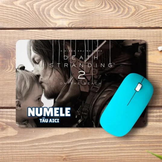 Mouse pad Death Stranding 2 On the Beach personalizat cu numele tău