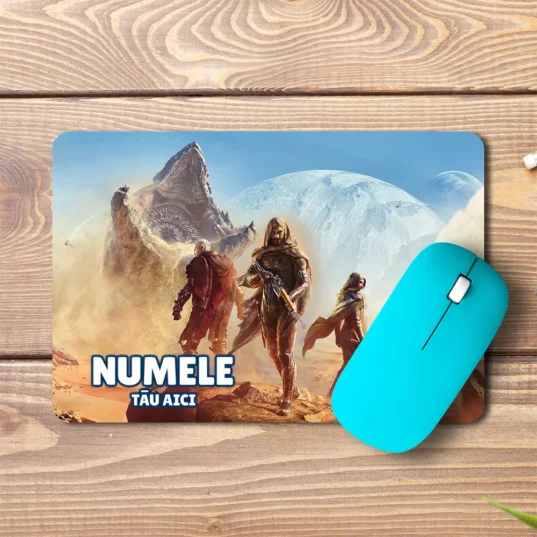 Mouse pad Dune Awakening personalizat cu numele tău
