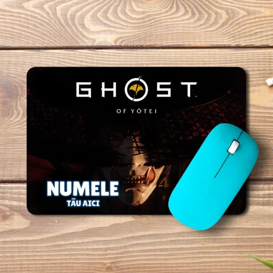 Mouse pad Samurai Atsu personalizat cu numele tău