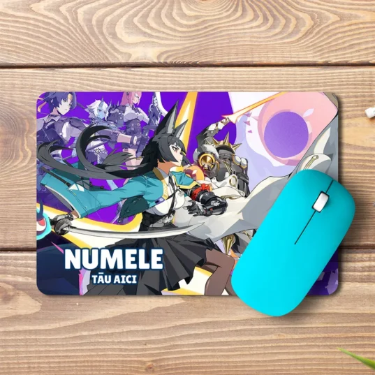 Mouse pad Zenless Zone Zero personalizat cu numele tău